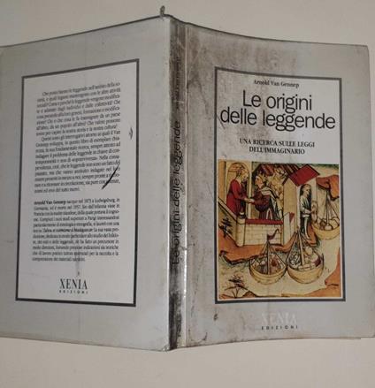 Le origini delle leggende. Una ricerca sulle leggi dell'immaginario - Arnold Van Gennep - copertina