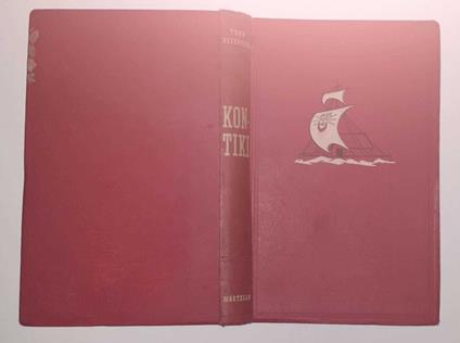 Kon-Tiki 4000 miglia su una zattera attraverso il Pacifico - Thor Heyerdahl - copertina