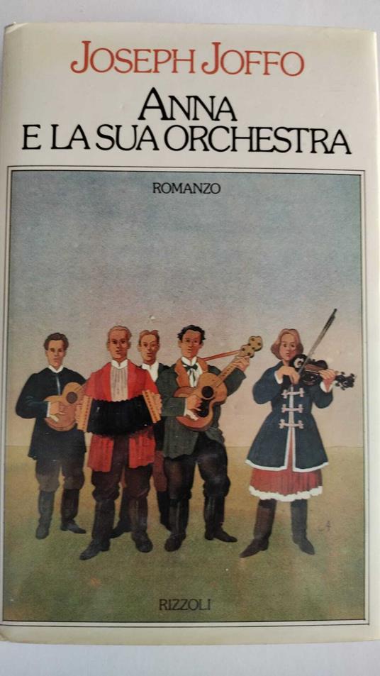 Anna E La Sua Orchestra - Joseph Joffo - copertina