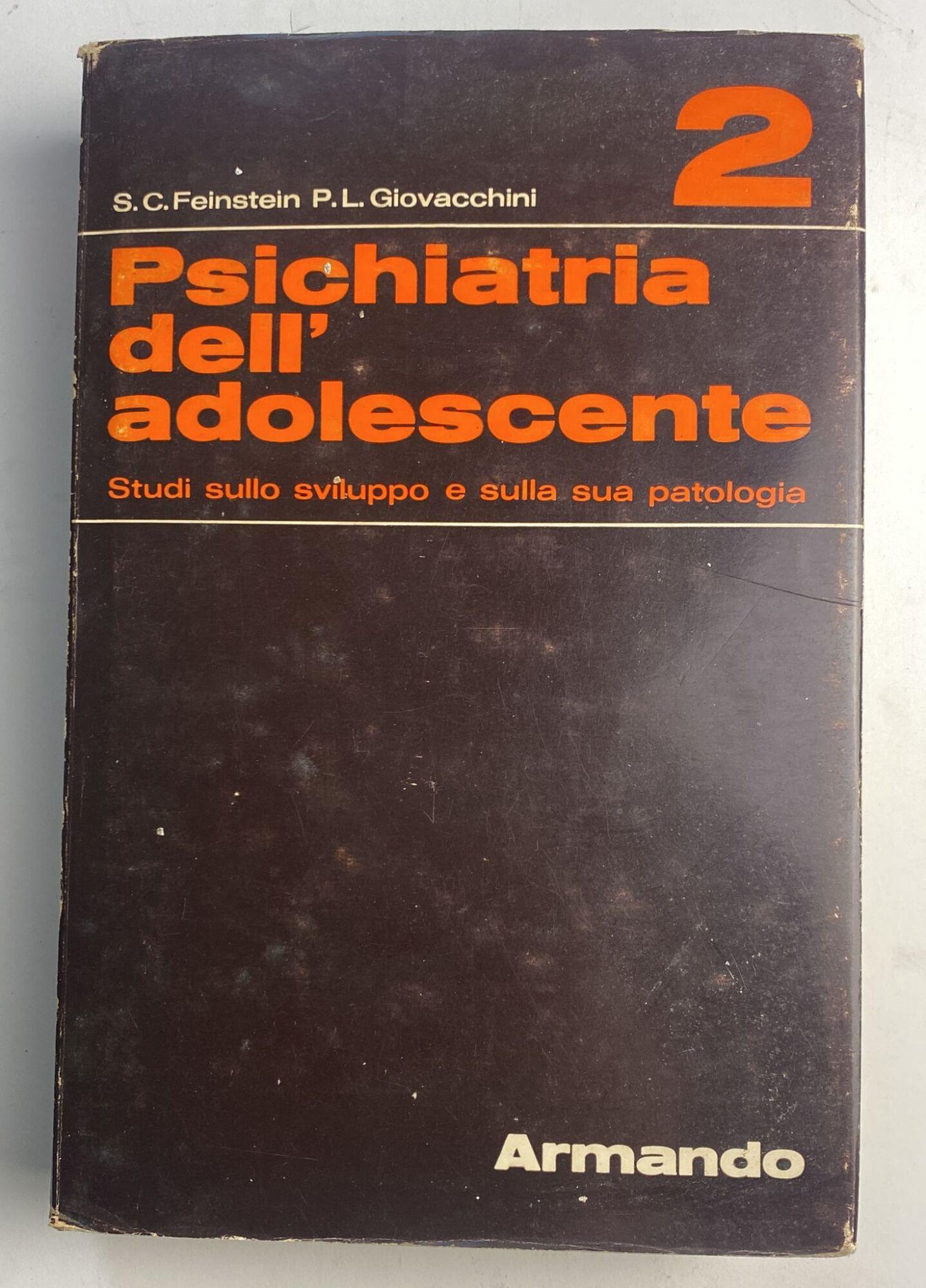 Psichiatria dell'adolescente. Studi sullo sviluppo e sulla sua patologia Vol. 1 e 2