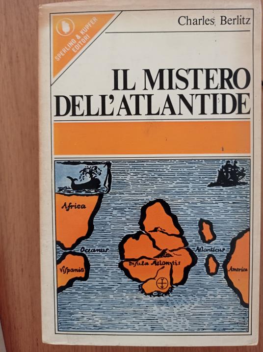 Il mistero dell'Atlantide - Charles Berlitz - copertina
