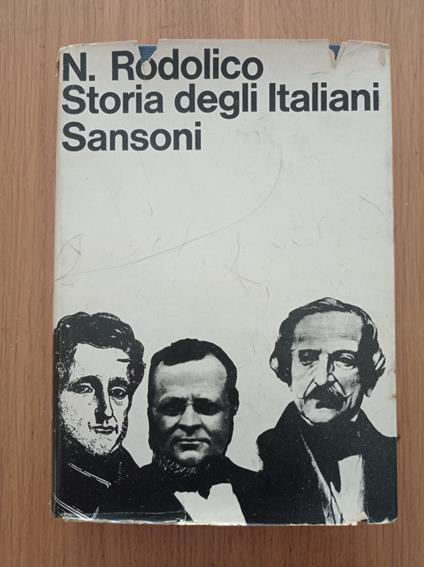 Storia degli italiani - Niccolò Rodolico - copertina