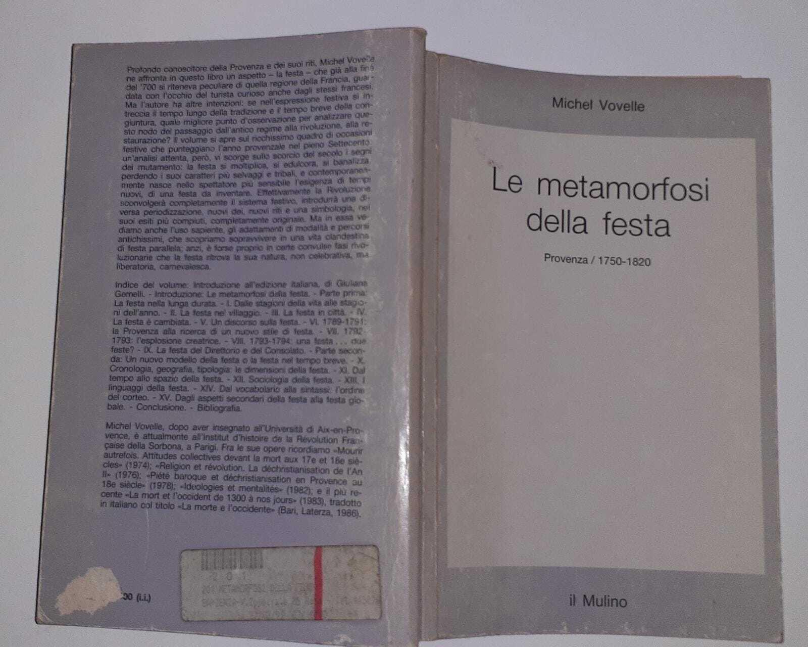 Le metamorfosi della festa