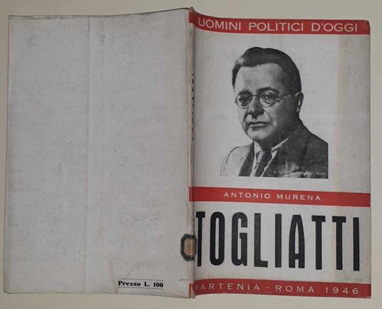 Togliatti - Antonio Marena - copertina