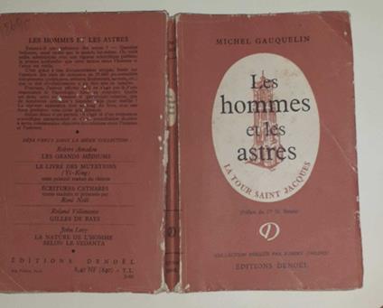Les hommes et les astres - Michel Gauquelin - copertina