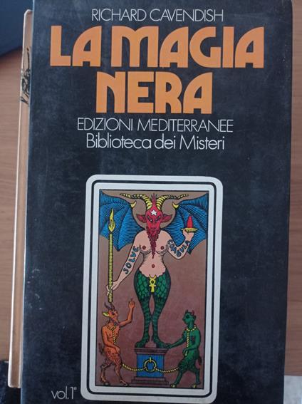 La magia nera Vol. 1 - Richard Cavendish - copertina