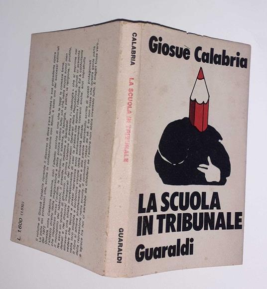 La scuola in tribunale - Giosuè Calabria - copertina