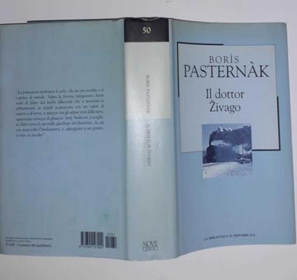 Il dottor Zivago - Boris Pasternak - copertina