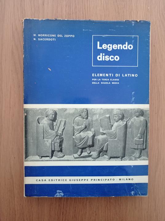 Legendo disco. Elementi di latino - copertina