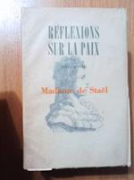 Reflexions sur la paix
