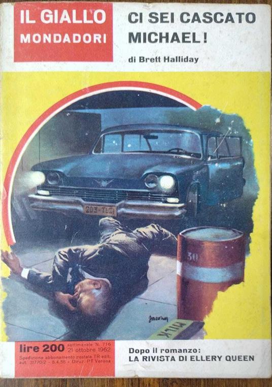 Ci Sei Cascato Michael - Brett Halliday - copertina