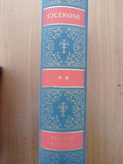 Opere politiche e filosofiche Vol. II - M. Tullio Cicerone - copertina