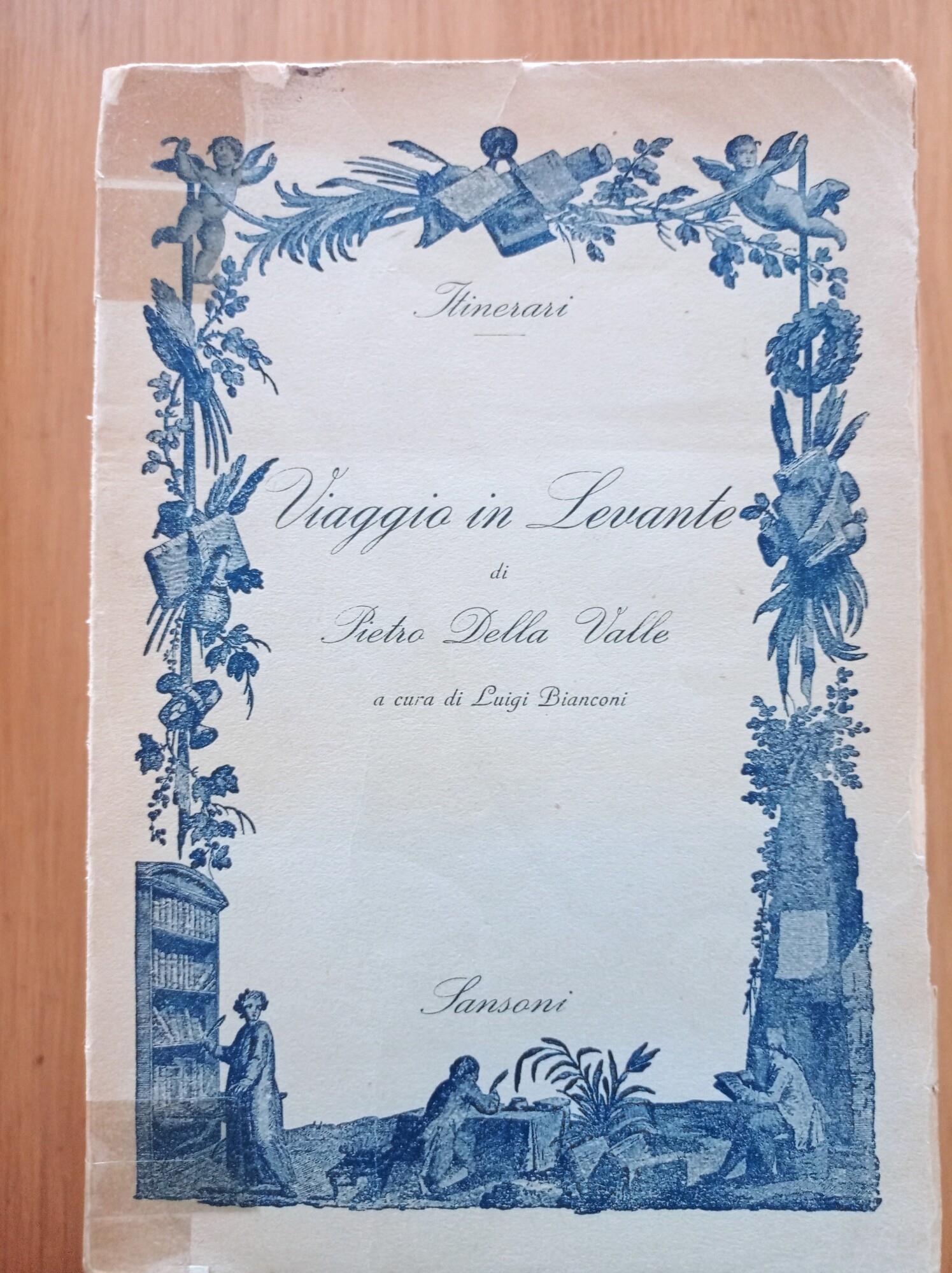 Viaggio in Levante