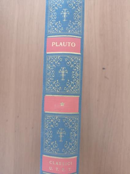 Le commedie Vol. I - T. Maccio Plauto - copertina