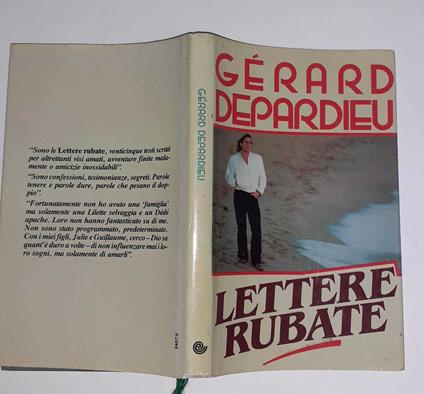 Lettere rubate - Gérard Depardieu - copertina