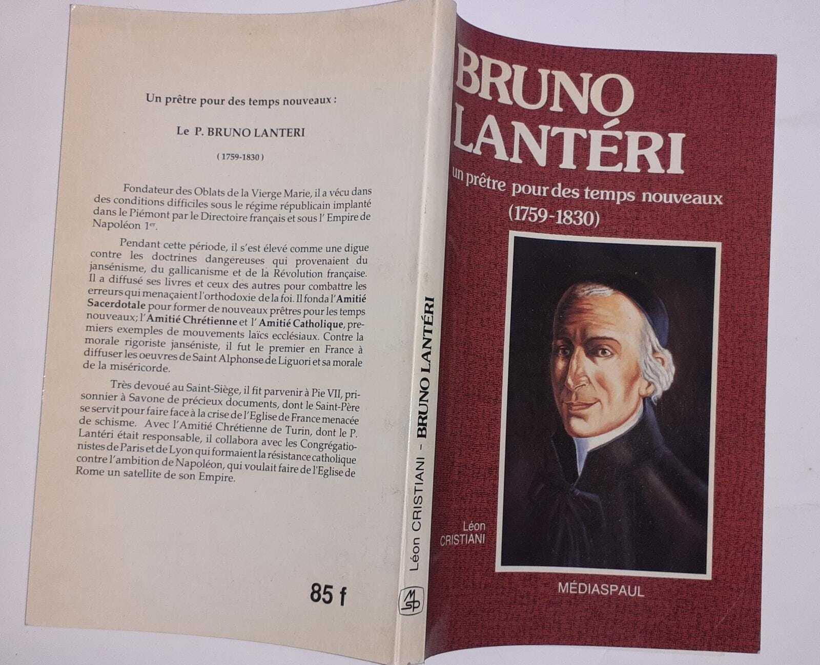 Bruno Lantéri un prêtre pour des temps nouveaux (1759 1830)