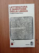 Letteratura e questione della lingua