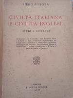 Civiltà italiana e civiltà inglese