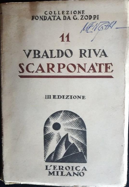 Scarponate - Ubaldo Riva - copertina