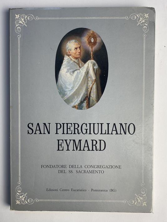 San Piergiuliano Eymard - copertina