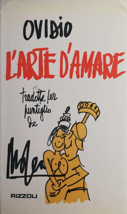 L' arte d'amare - P. Nasone Ovidio - copertina