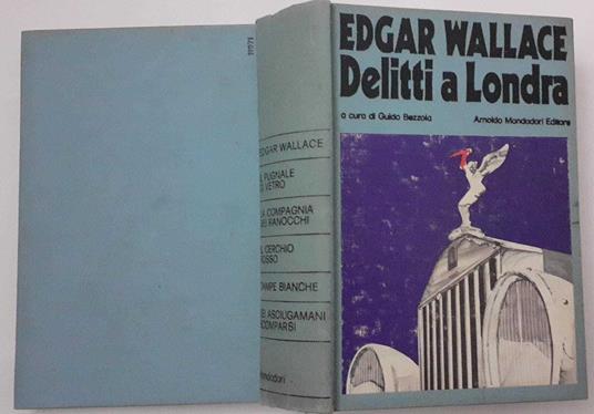 Delitti a Londra - Edgar Wallace - copertina