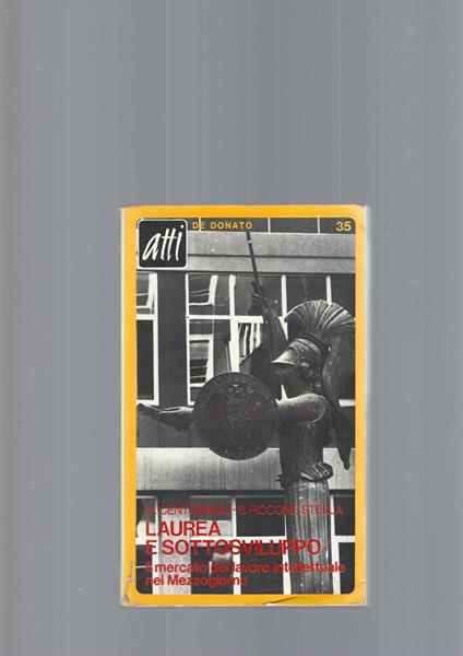 Laurea E Sottosviluppo - copertina