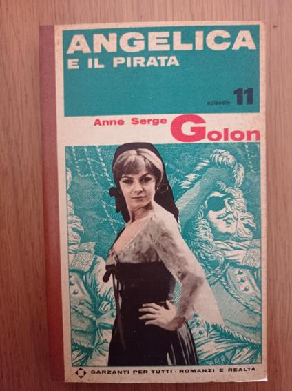 Angelica e il pirata - Anne Golon - copertina