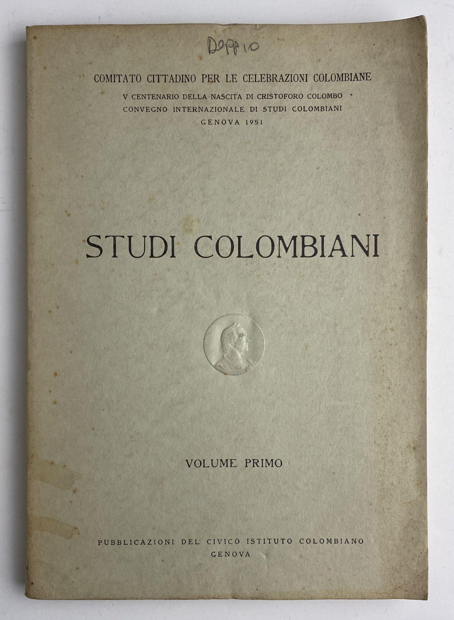 Studi Colombiani (Vol. 1 e 2)