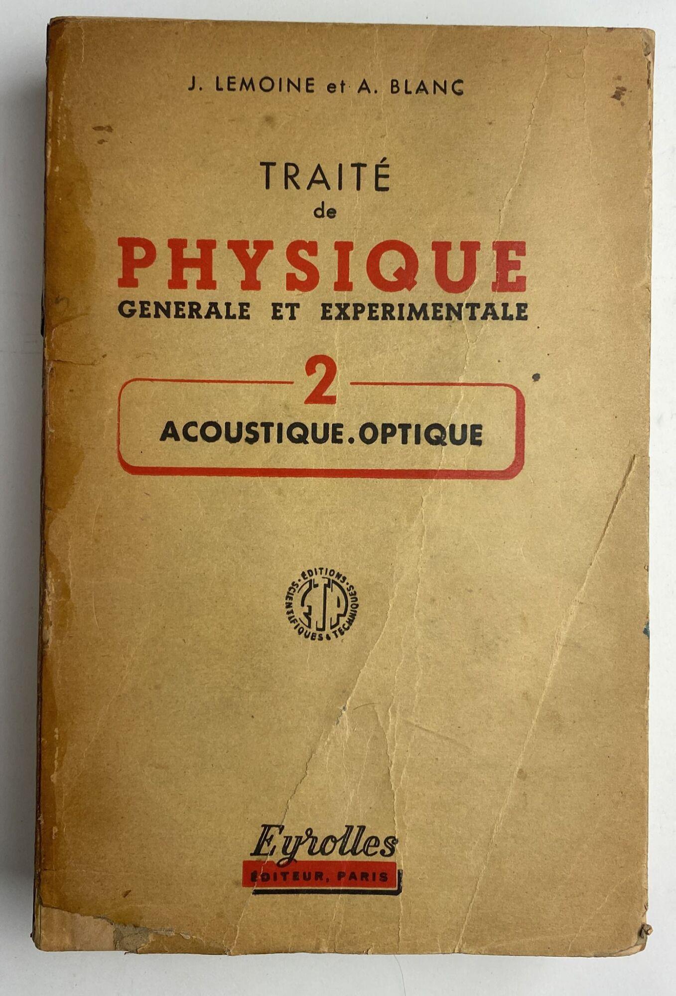 Traite de physique generale et experimentale (Vol. 1,2 e 3)