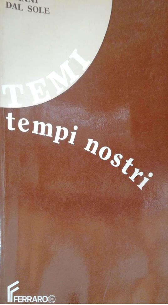 Temi, tempi nostri - copertina