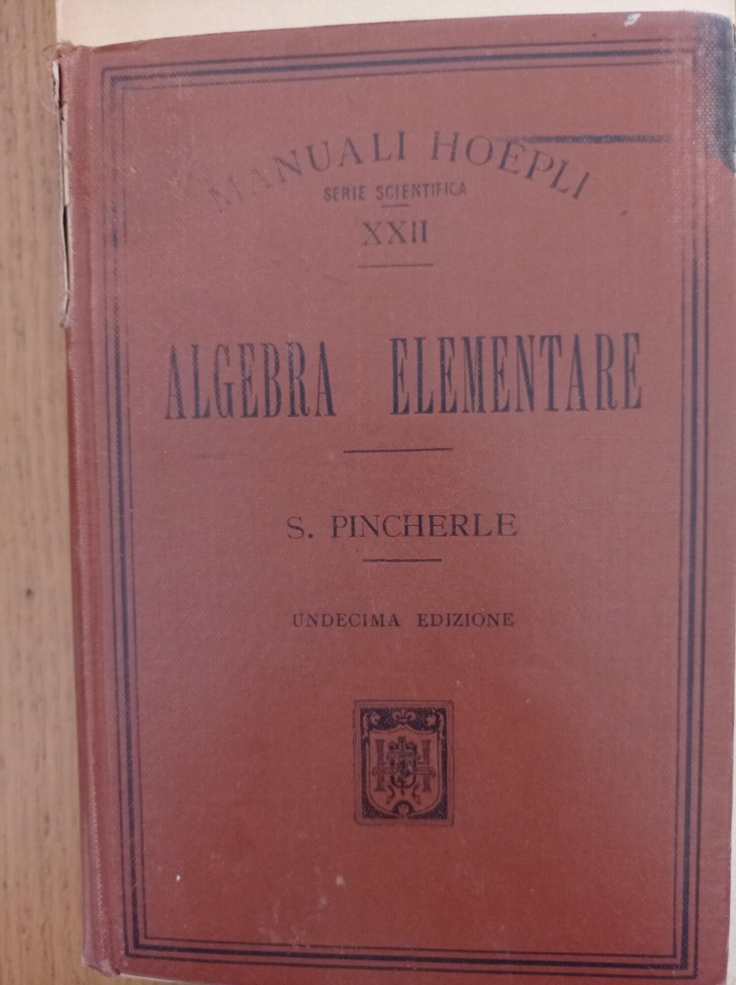 Algebra Elementare