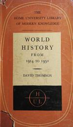 World History from 1914 to 1950