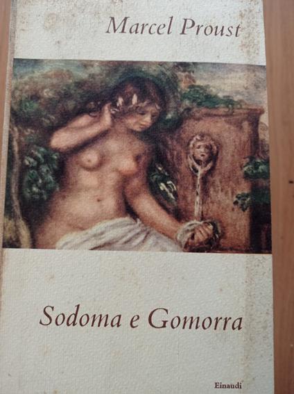 Sodoma e Gomorra - Marcel Proust - copertina