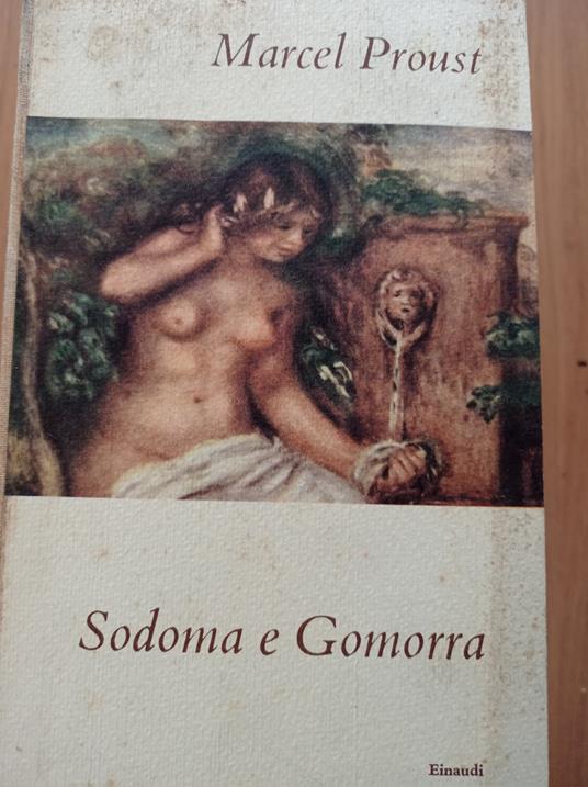 Sodoma e Gomorra - Marcel Proust - copertina