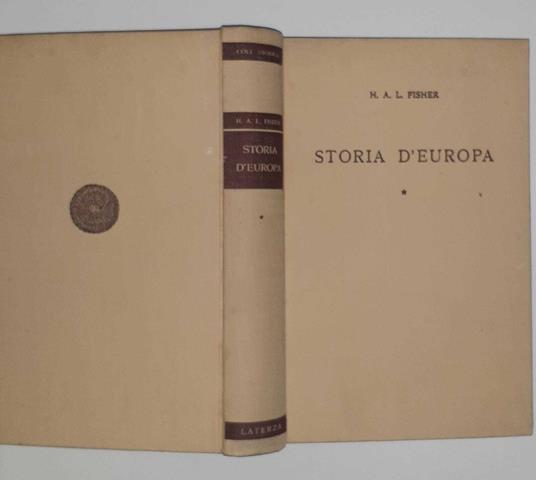 Storia d'Europa. Volume I. Storia antica e medievale - Herbert A. Fisher - copertina