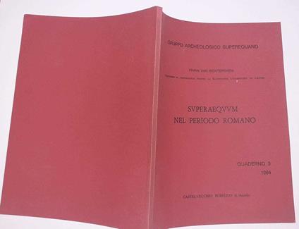 Svperaeqvvm nel periodo romano. Quaderno 3 - Frank Van Wonterghem - copertina