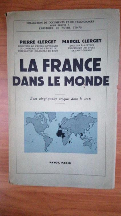 La France dans le monde - copertina