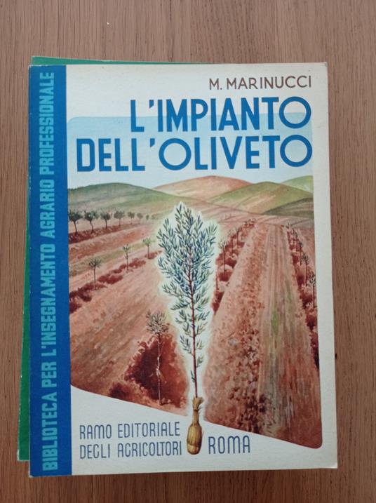 L' impianto dell'oliveto - copertina