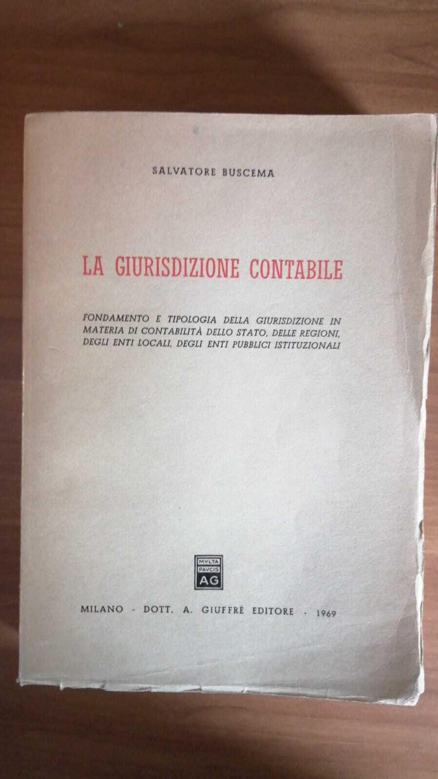 La giurisdizione contabile