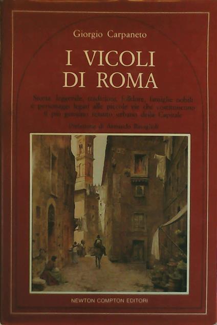 I vicoli di Roma - Giorgio Carpaneto - copertina