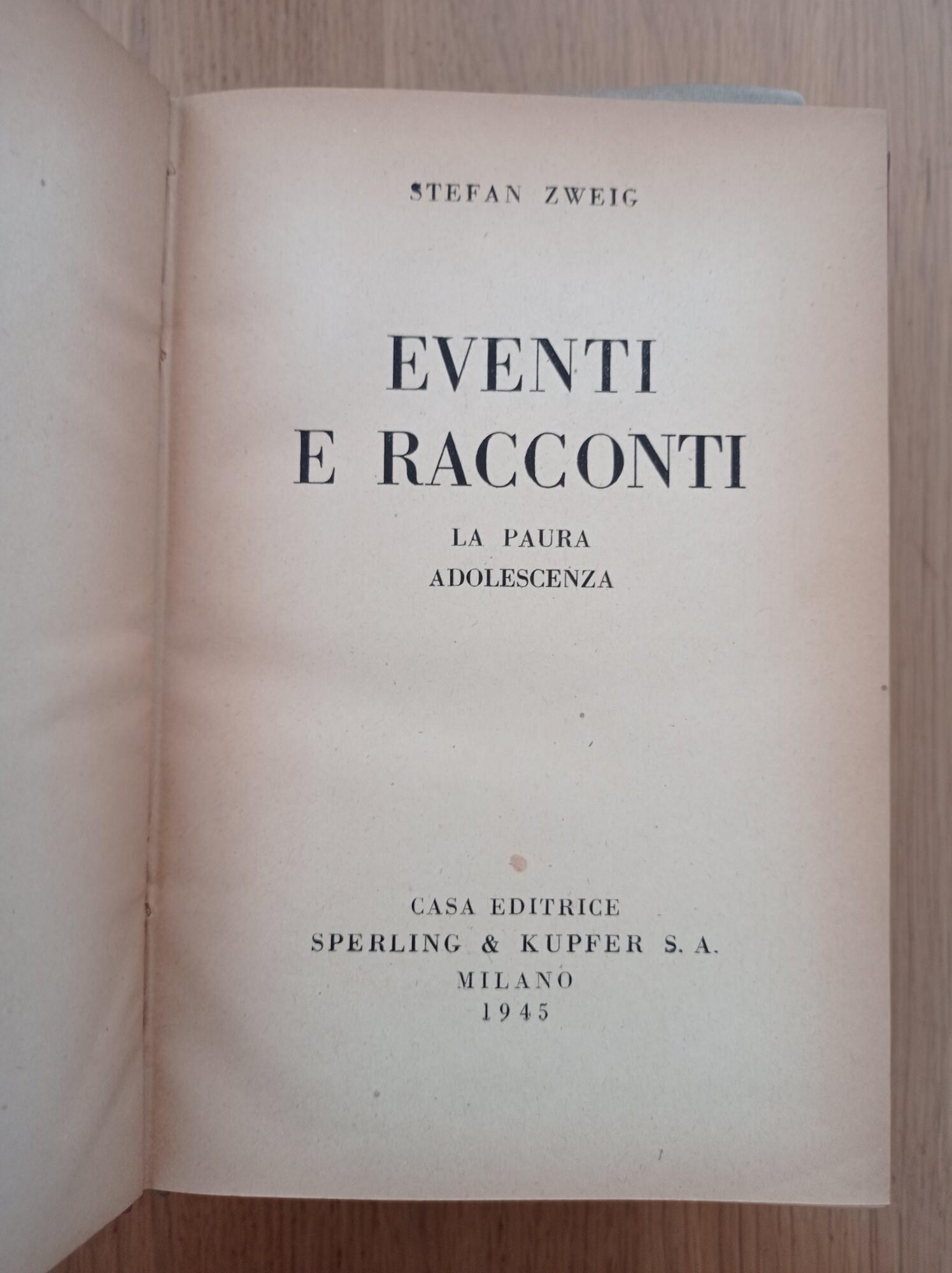 Eventi e racconti