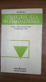 Introduzione alla sociologia generale
