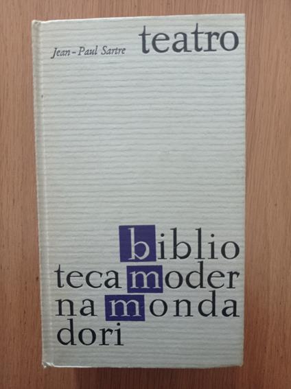 Teatro - Jean-Paul Sartre - copertina