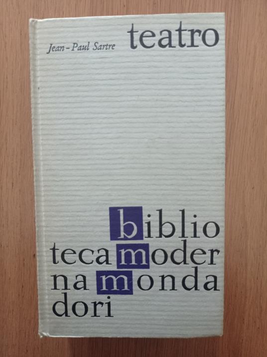 Teatro - Jean-Paul Sartre - copertina