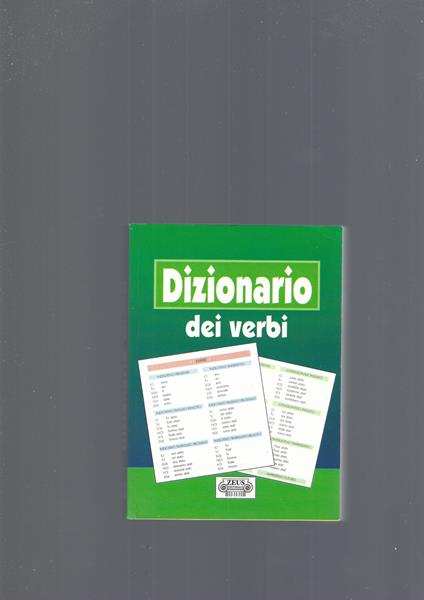 Dizionario Dei Verbi - copertina