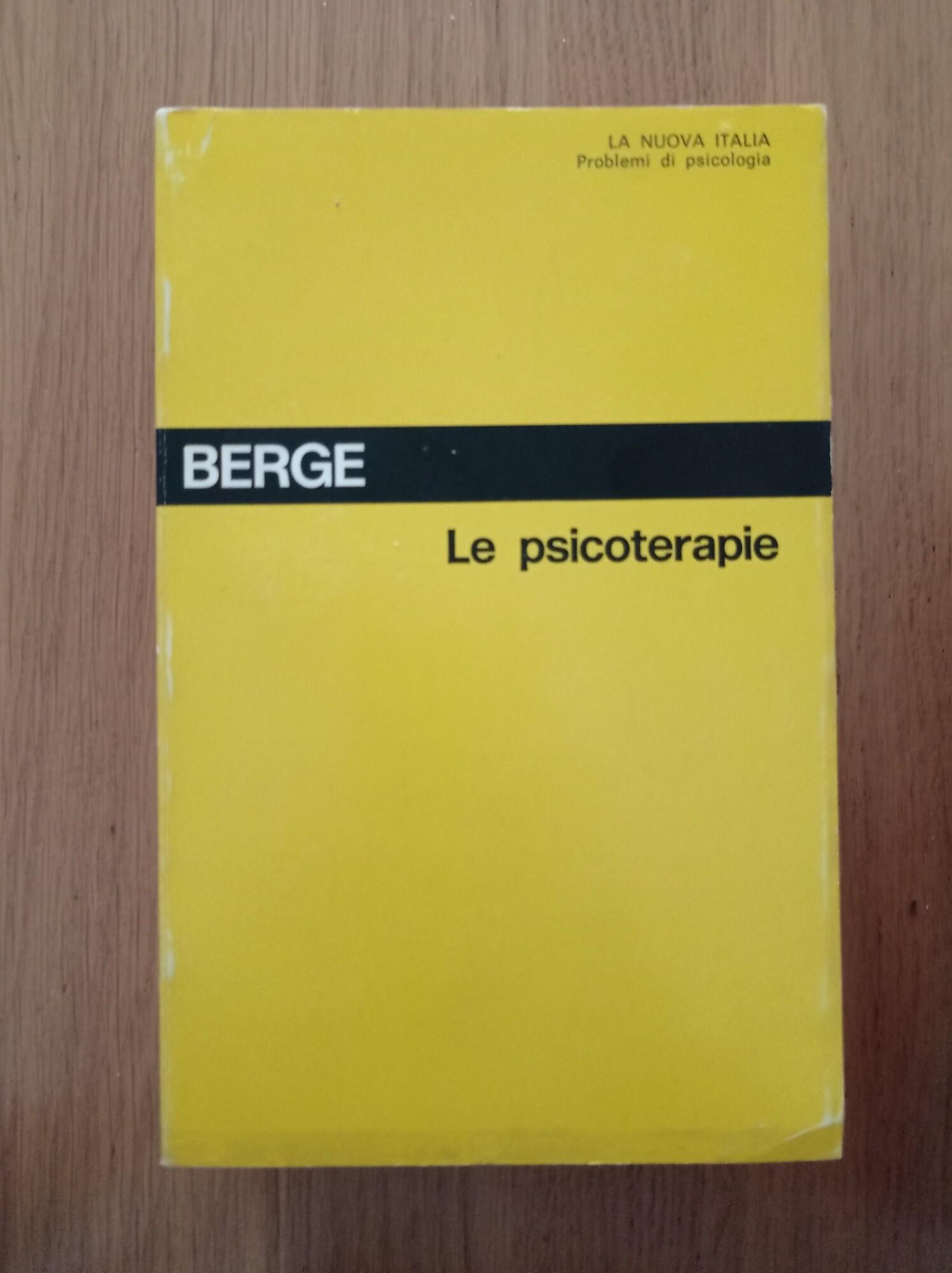 Le psicoterapie