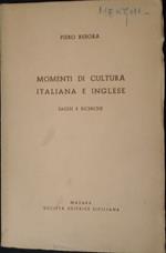 Momenti di cultura italiana e inglese