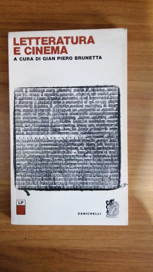 Letteratura e cinema - Gian Piero Brunetta - copertina