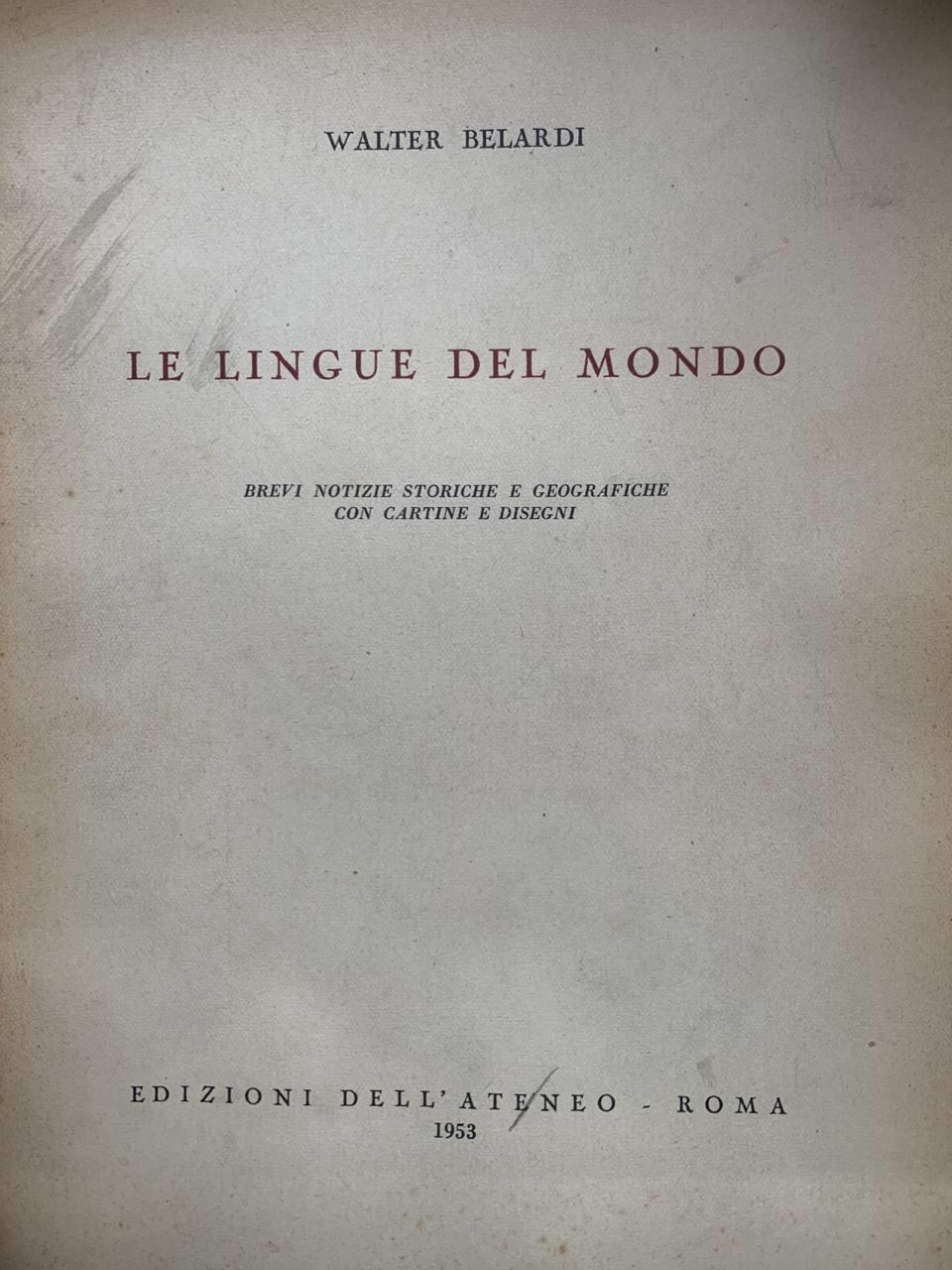 Le lingue del mondo